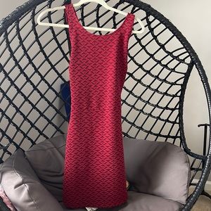 Hollister dress| Red Criss cross back
